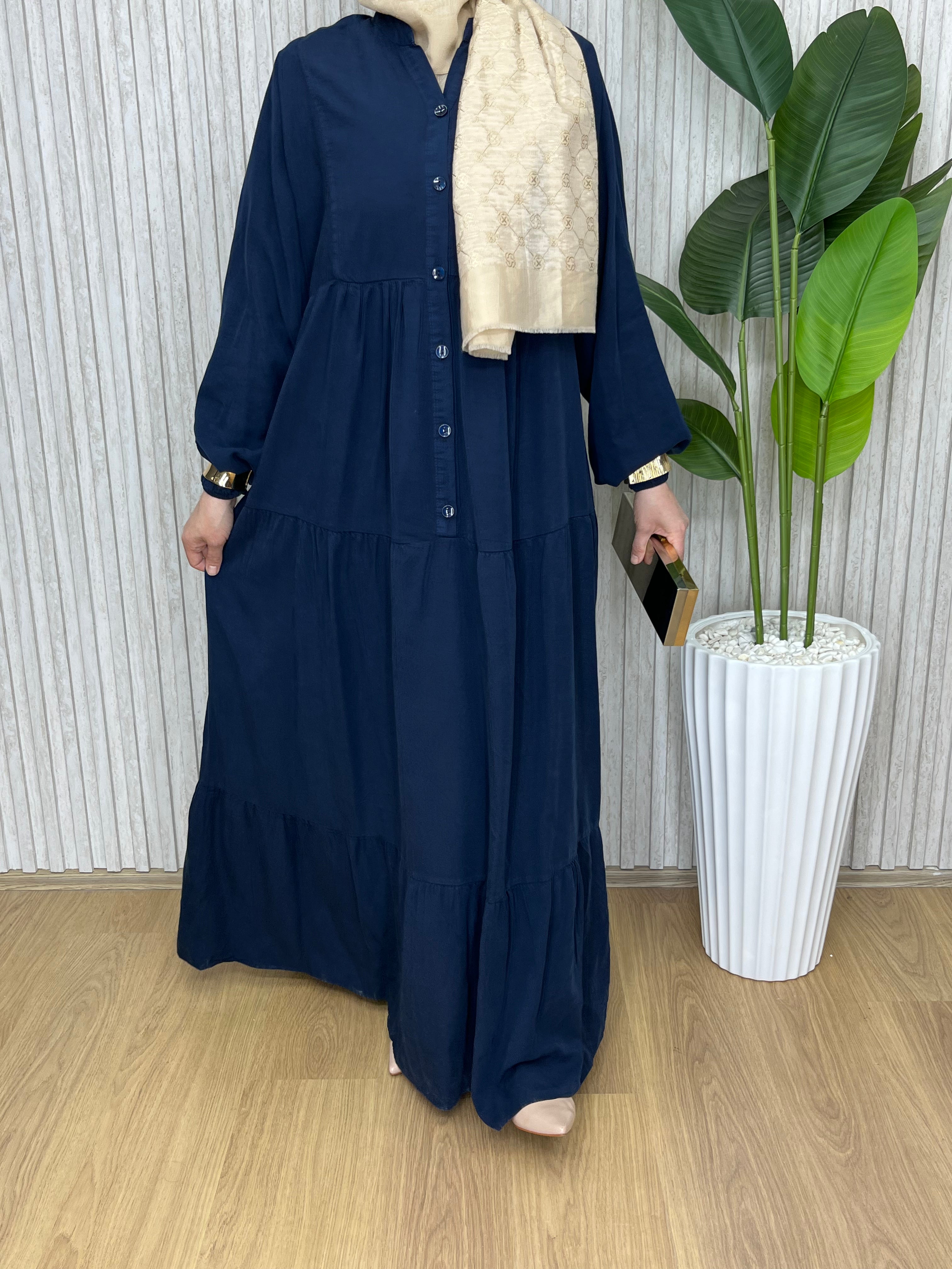 Zehra Elbise Lacivert