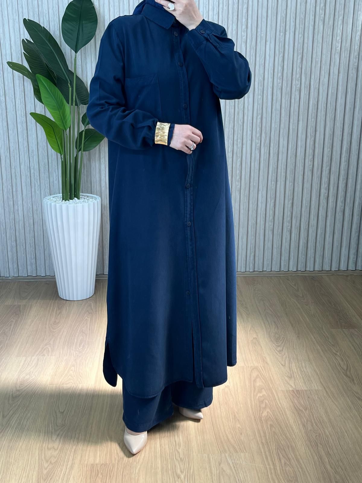 Hüsna İkili Takım  Lacivert