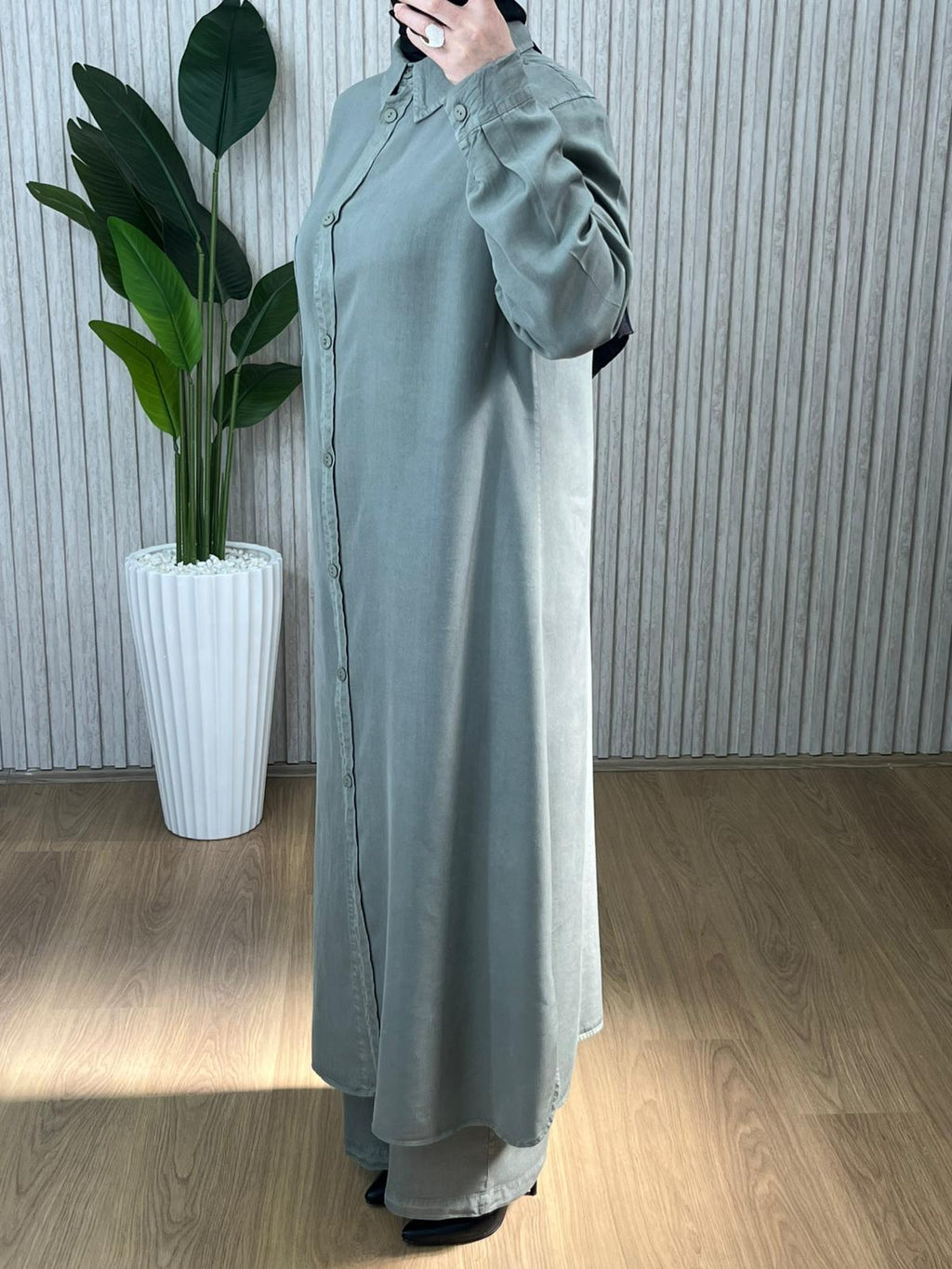 Hüsna İkili Takım  Mint Yeşili